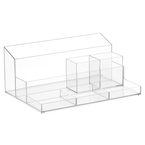 Everything Organizer Large Desk Accessory Organizer - Clear