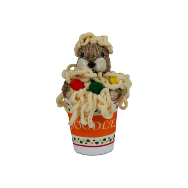Ashland Squirrel & Noodles Natural Decorative Animal