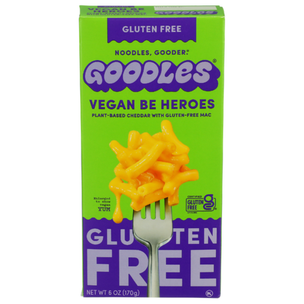 Goodles Gluten Free Vegan Be Heros Mac & Cheese
