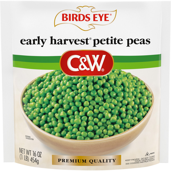 Birds Eye C&W Early Harvest Petite Peas, Frozen Vegetable