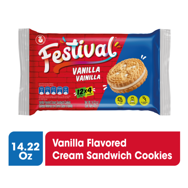 Festival Vanilla Creme, Cookie To Go