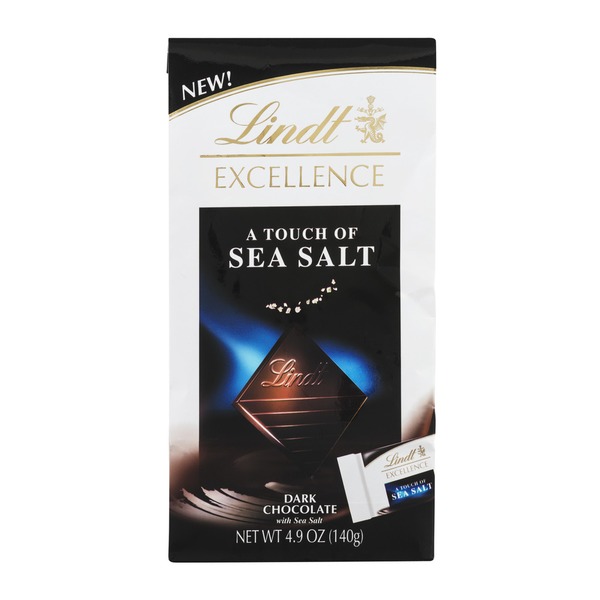 Lindt Dark Chocolate with Sea Salt (4.9 oz) from Safeway Instacart