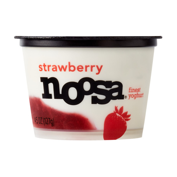 Noosa Strawberry Single Serve Yoghurt Lil Tubs, 4.5 oz Same-Day