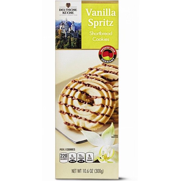 Deutsche Küche Vanilla Spritz Shortbread Cookies