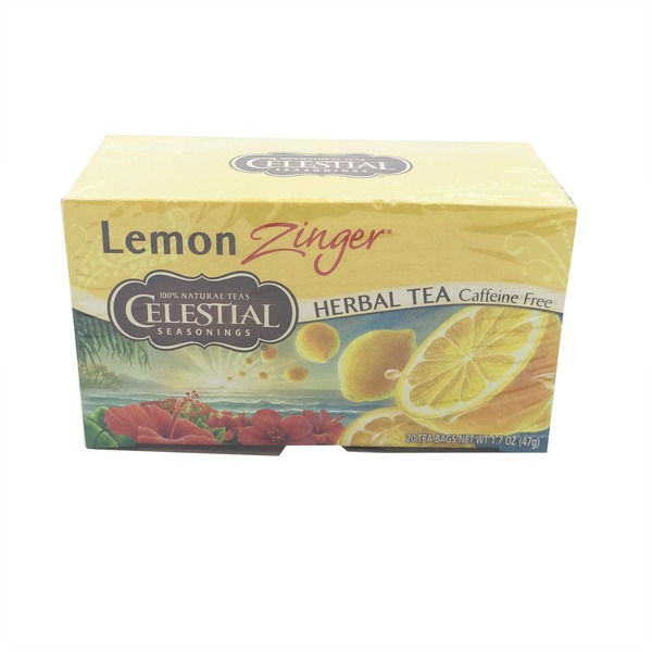 Celestial Seasonings Lemon Zinger Herbal Tea from Safeway Instacart