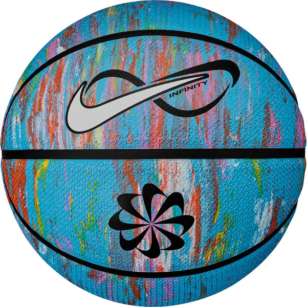 Nike Next Nature Basketball, Size 6 (28.5 In) - Lt Current Blue/Black/White/Black