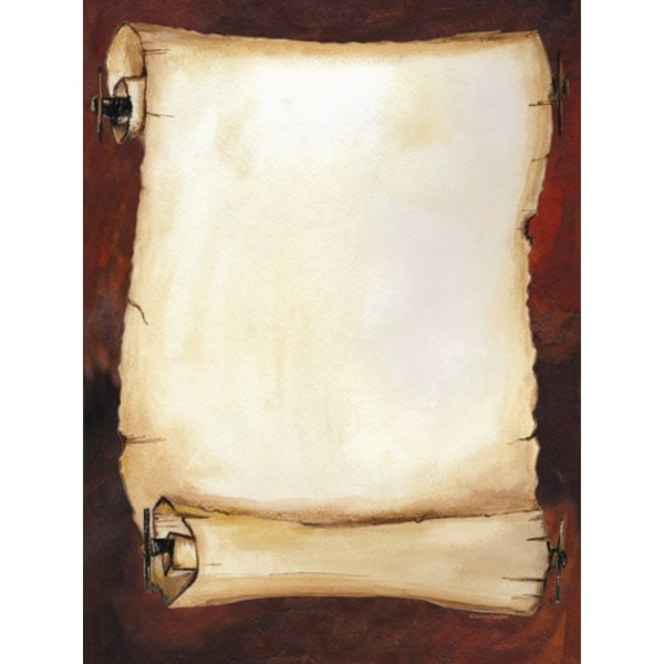 Gartner Studios 8 1/2" x 11" Antique Scroll Design Paper