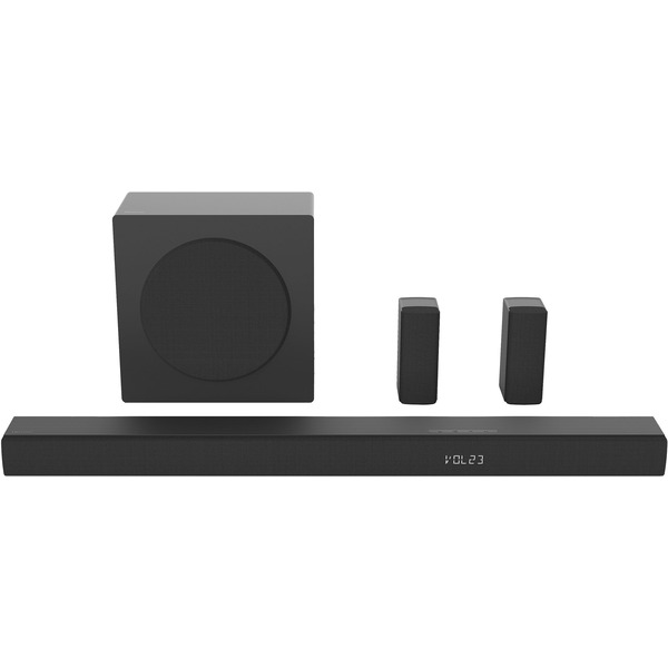 Hisense 5.1 Channel 540W Soundbar with Wireless Subwoofer & 2 Rear Speakers - Black