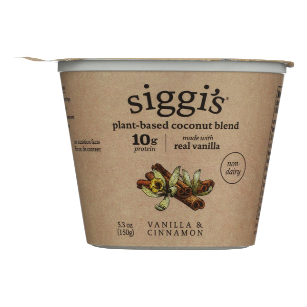 Siggi's Non-Dairy Plant-Based Vanilla & Cinnamon Coconut Blend