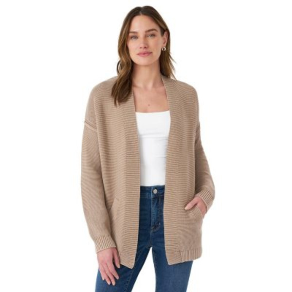 Seven7 Open Cardigan, XXL - Taupe Same-Day Delivery | Sam's Club