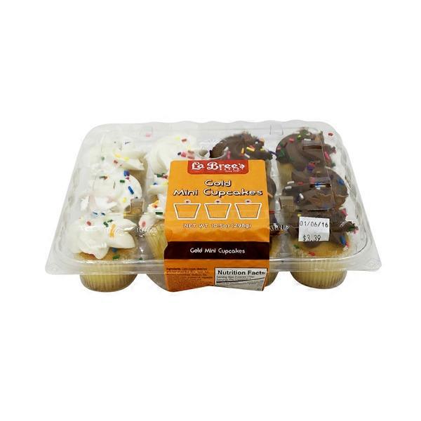 La Bree's Bakery Gold Mini Cupcakes Same-Day Delivery or Pickup