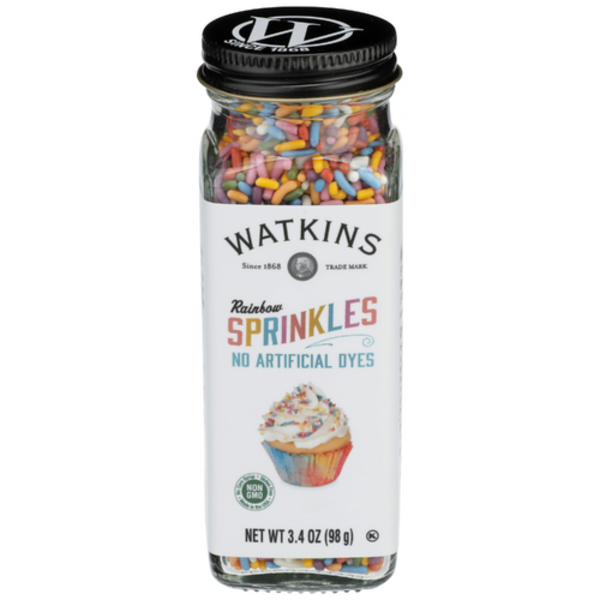 Aazon.co: Watkins Chocolate Sprinkles, No Artificial Dyes, 3.5 Ounces...