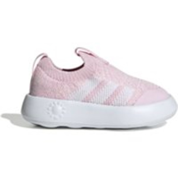 adidas Toddlers' Bubble Comfy I Medium Width Shoes, Size 5 - Pink & White