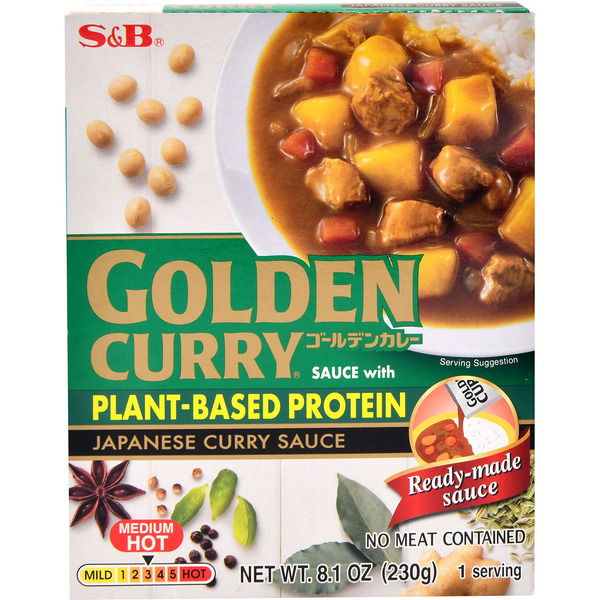 S&B Medium Hot Golden Japanese Curry Sauce