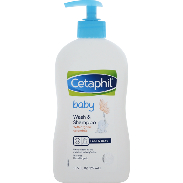 cetaphil baby wash and shampoo ingredients
