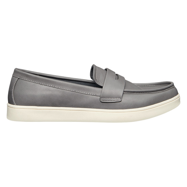 Avenue A Men's Casual Loafers, Size 10 Grey Same-Day Delivery or