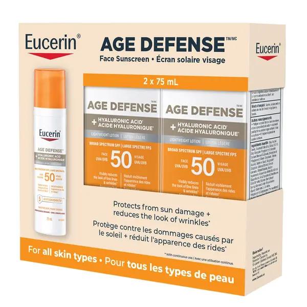 Eucerin Age Defense SPF 50 Face Sunscreen Lotion