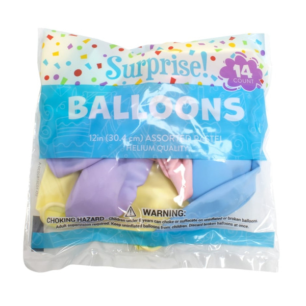 Family Dollar Stores Assorted Latex Balloons Same-Day Delivery