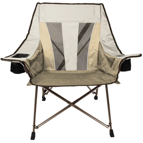 Kijaro Vented Club Camping Chair - Honey Biscuits