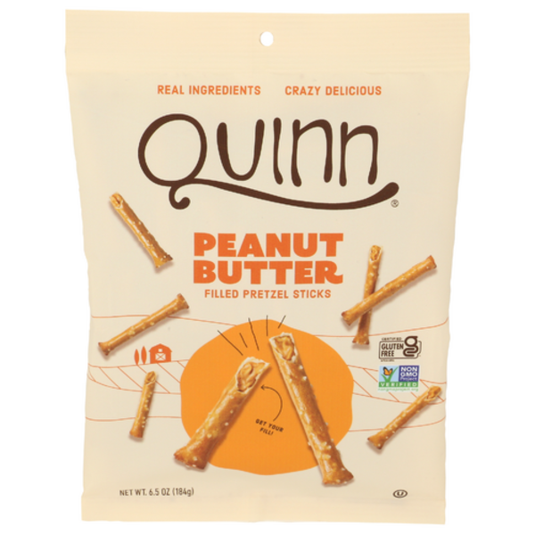 Quinn Snacks Peanut Butter Filled Pretzel Sticks Same-Day Delivery