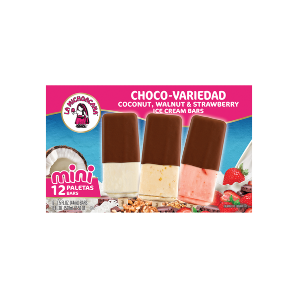 La Michoacana Mini Choco-Variety Paletas, Ice Cream Bars Same-Day