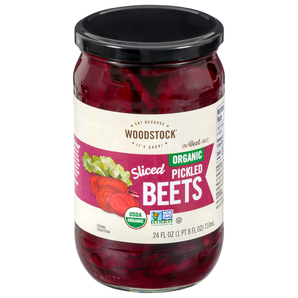 WOODSTOCK Organic Sliced Pickled Beets Same-Day Delivery or Pickup