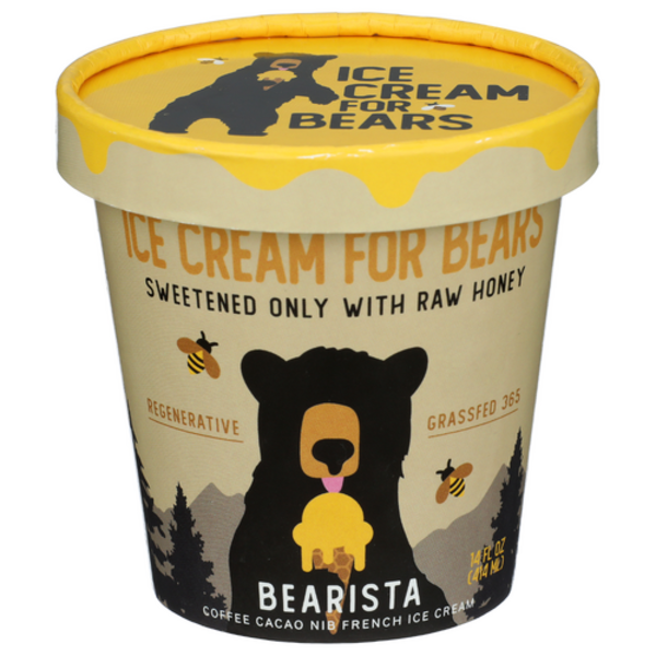 Ice Cream For Bears Bearista Coffee Cacao Nib French Ice Cream