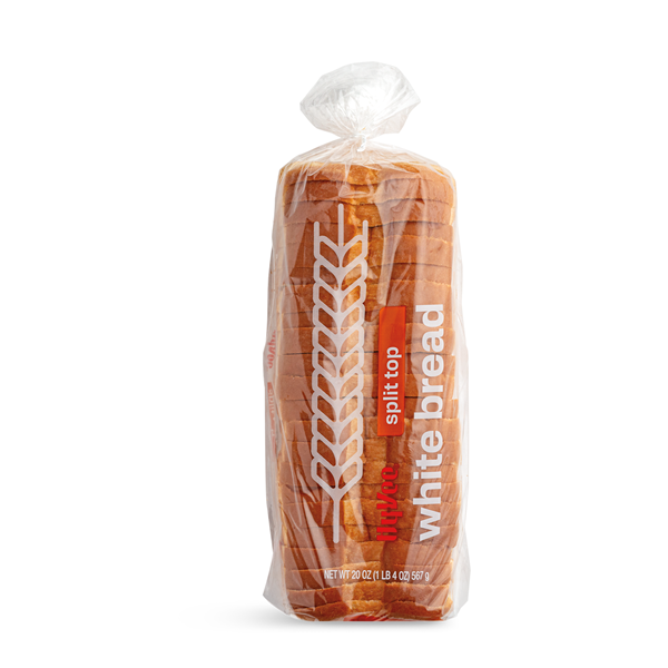 Hy Bread Hy-Vee Hy-Vee White Split Top Enriched Bread Same-Day Delivery or ...