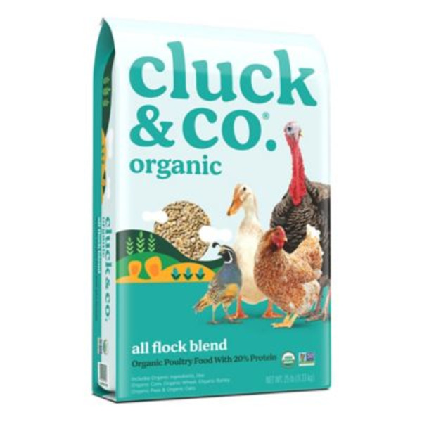 Cluck & Co. Organic All Flock Poultry Feed