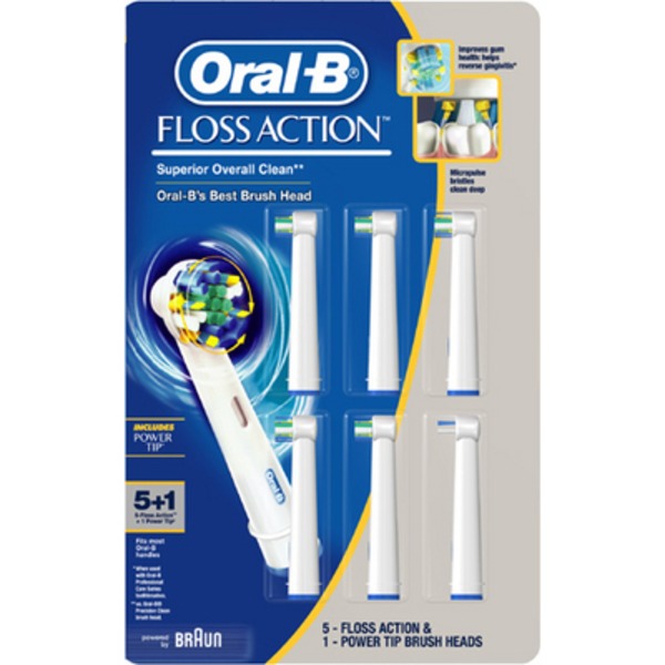 OralB Floss Action Heads (6 ct) Instacart