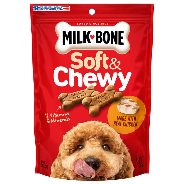 Milk-Bone Soft and Chewy Dog Treats, Chicken Recipe With Chicken Breast