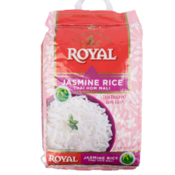 Royal - White Jasmine Rice - 25 lb Bag