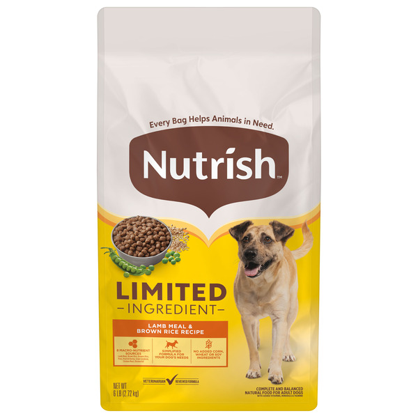 Rachael Ray Nutrish Limited Ingredient Lamb Meal & Brown Rice