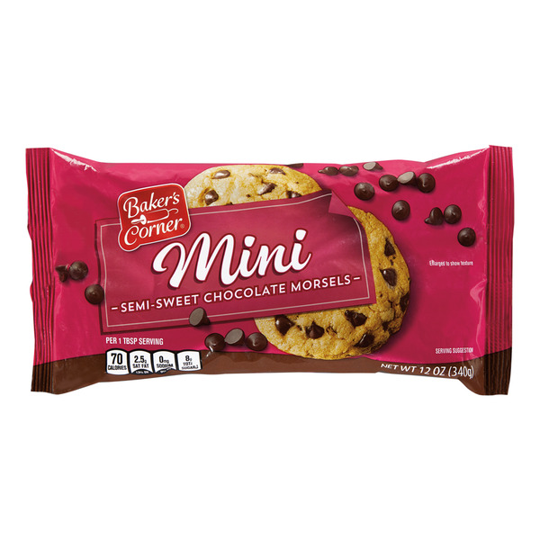 Baker's Corner Semi Sweet Mini Chocolate Morsels Same-Day Delivery