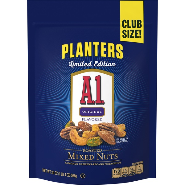 Planters A1 Original Flavored Roasted Mixed Nuts Club Size (20 oz