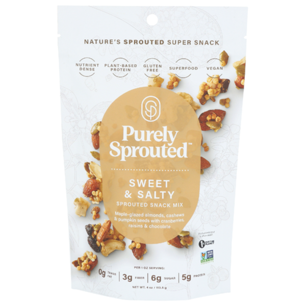 Purely Sprouted Sweet & Salty Sprouted Super Snack Mix