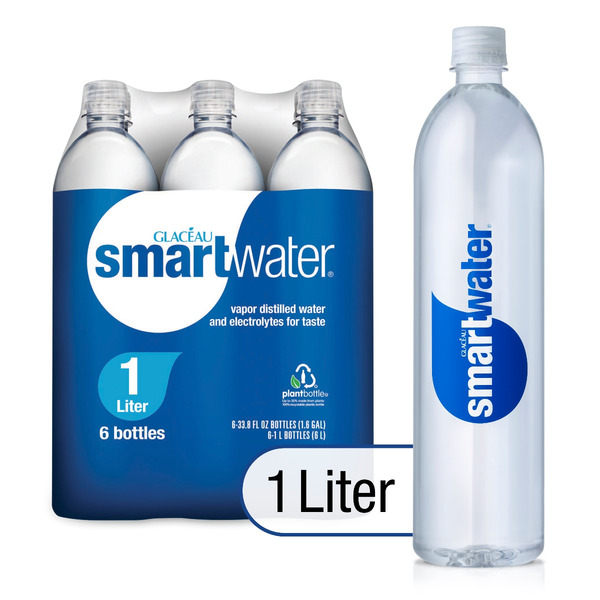 Smartwater 33.8 fl oz, 6 Pack