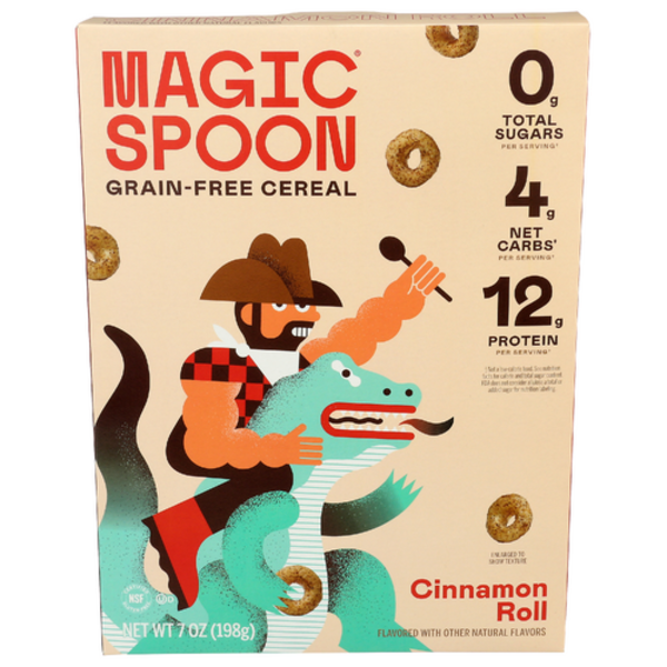 Magic Spoon Cinnamon Roll Grain-Free Cereal