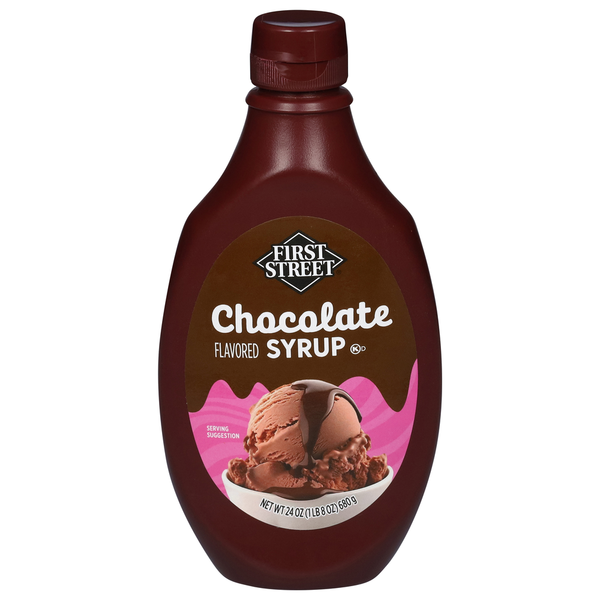 First Street Syrup, Chocolate Flavored Same-Day Delivery | Fiesta Mart