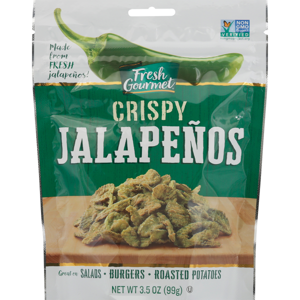 Fresh Gourmet Jalapenos, Crispy