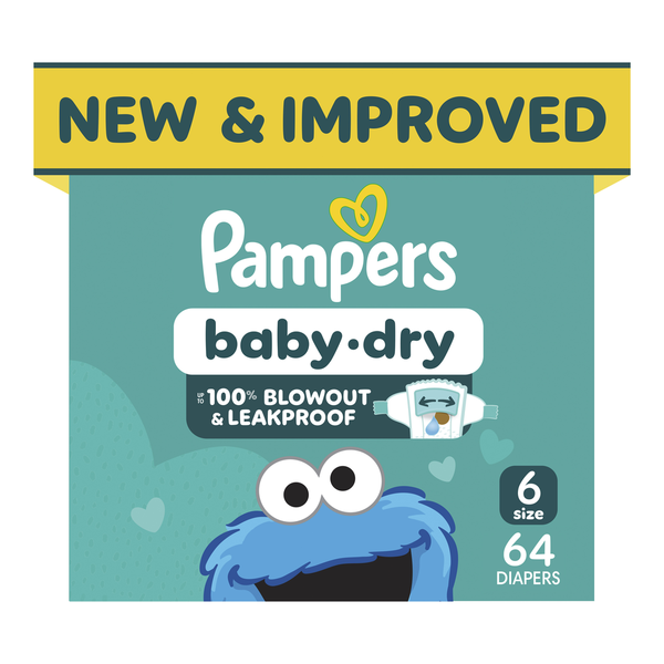 Pampers Baby Dry Diapers Same-Day Delivery or Pickup | Bashas'