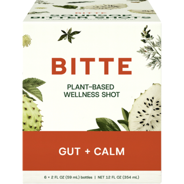Bitte Soursop Bitters Gut + Calm Soursop Bitter Wellness Shot 6 Pack Case