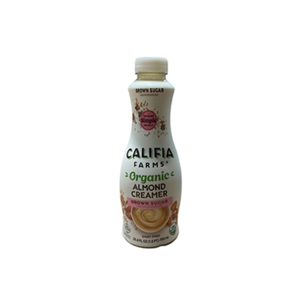 Califia Farms Organic Brown Sugar Almond Milk Coffee Creamer