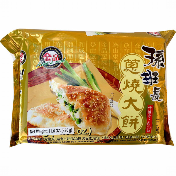 Kings Cook Spring Onion And Sesame Pancake