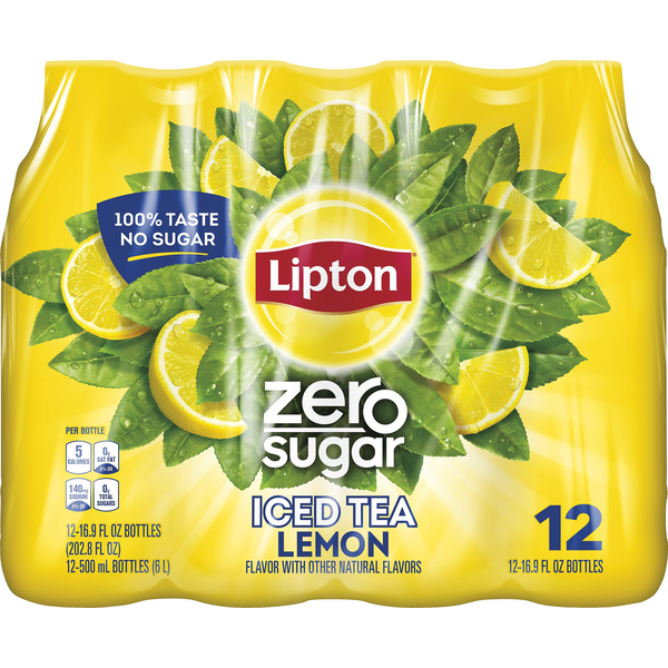 Lipton Diet Lemon Iced Tea (16.9 fl oz) Instacart