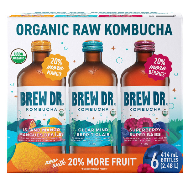 Brew Dr. Kombucha Kombucha Variety Pack