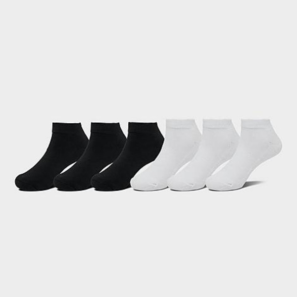SONNETI Little Kids' Low Cut Socks - White & Black