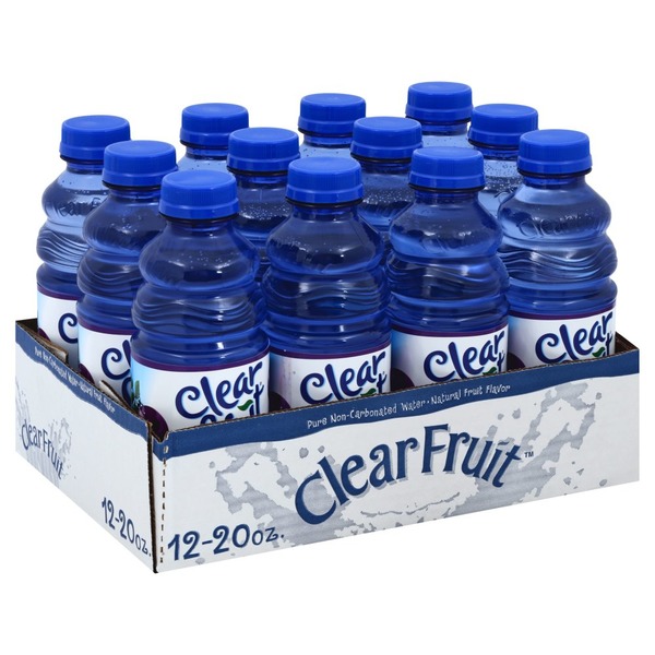 Clear Fruit Water, Grape (20 each) Instacart