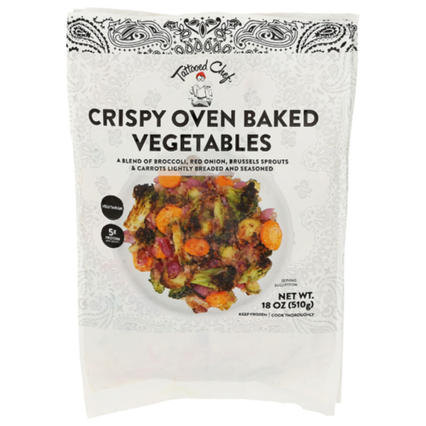 Tattooed Chef Crispy Oven Baked Vegetables
