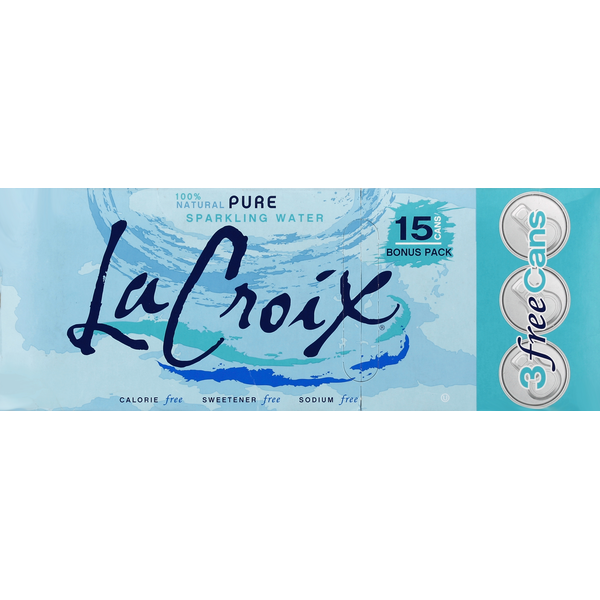 Publix LaCroix Sparkling Water, Pure, Bonus Pack SameDay Delivery or